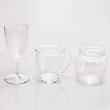 20%↓> 여러가지모양의투명한그릇/PVC/3종1조