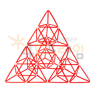 4D프레임 시에르핀스키 피라미드 (정삼각 2단계)