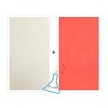시광스티커/자외선스티커/무색-빨강색