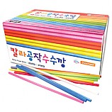 칼라공작수수깡/300개입