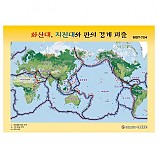 대륙조각, 화산대, 지진대 퍼즐 맞추기