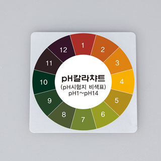 pH시험지용 컬러챠트