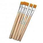 작은붓/다용도붓/납작한붓/5개입