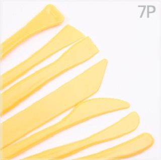 플라스틱조각칼세트(7종)