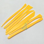 플라스틱지점토조각칼세트/플라스틱끌/7종