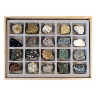 중등용기본암석표본20종