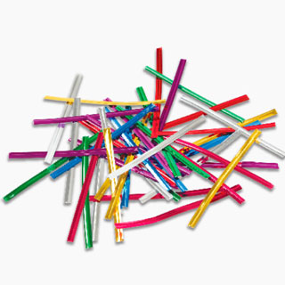 혼합 철이든빵끈/철심끈/얇은철조각/50개입