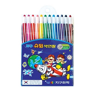 샤프식색연필/12색