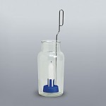 연소숟가락/플라스틱받침