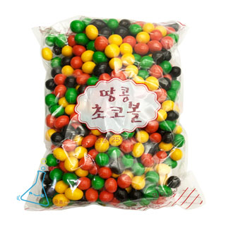 둥근 색깔초콜릿/초콜렛/초코렛/1kg