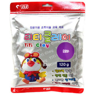 칼라점토/색점토/티티클레이/120g