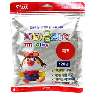 칼라점토/색점토/티티클레이/120g