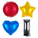다양한모양의은박풍선/포일풍선/4종세트