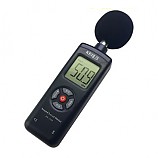 검정색 소음측정기/소음기/소리측정기/디지털소리측정도구/소리세기측정도구/디지털소리측정도구